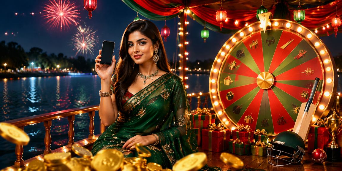 কুমিল্লায় ক্রিকেট বেটিং — লাল-সবুজ পতাকার সামনে উত্তেজনাপূর্ণ ম্যাচ অডস দেখছেন একজন ভক্ত